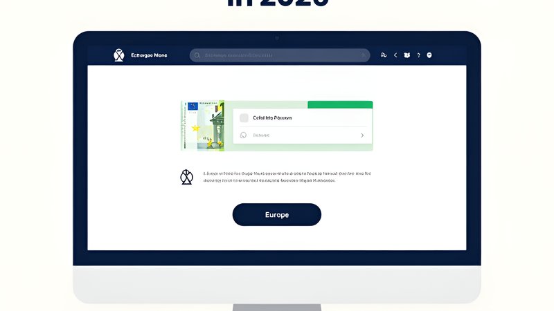 Современная иллюстрация безопасного обмена криптовалюты USDT на наличные евро от компании Все Обмен в Европе